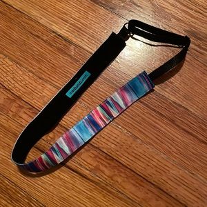 NWOT Adjustable Rainbow headband